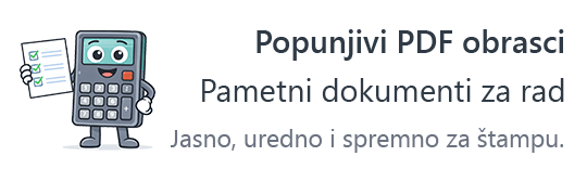 PDF obrasci ČIP IN