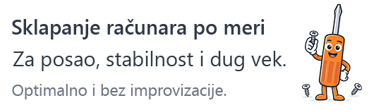 Sklapanje računara