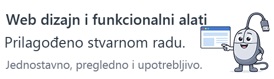 Web dizajn ČIP IN